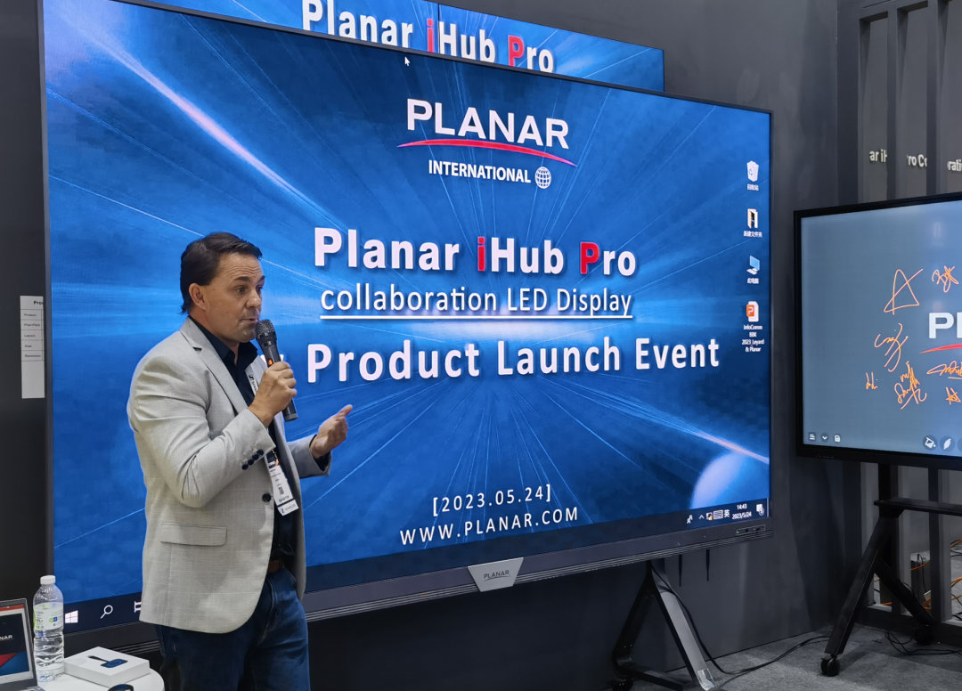 InfoComm Asia | 利亞德Planar全球首發第四代Micro LED智能一體機