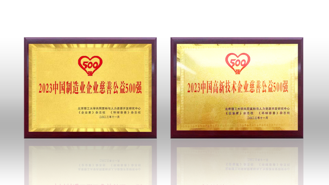2023中國企業慈善公益500強發布 利亞德榮登兩項榜單