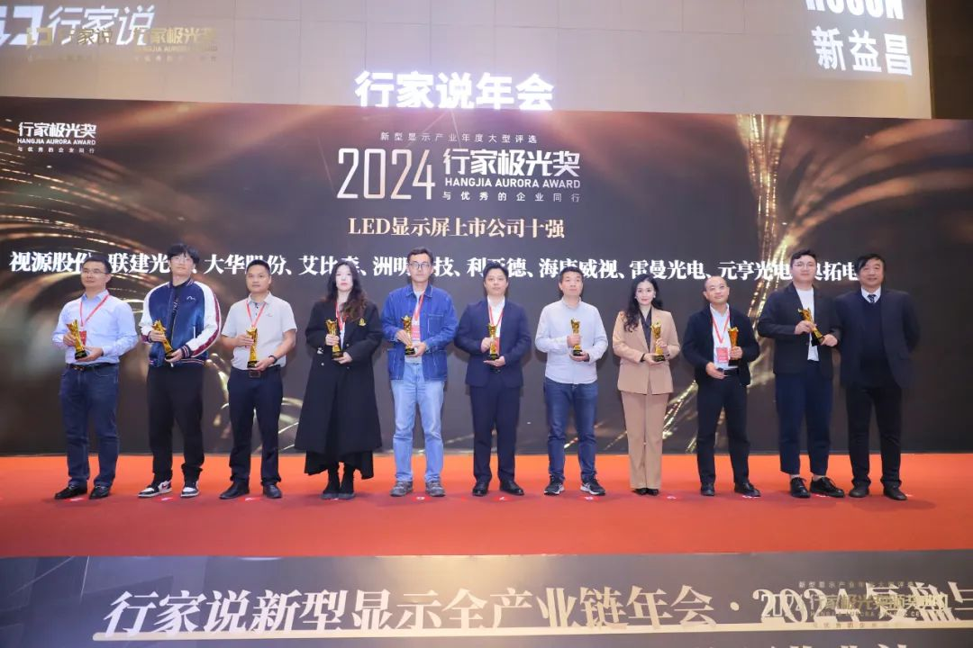 霸榜 | 四大榜單盡數囊括，利亞德集團連續五年斬獲“極光”大獎