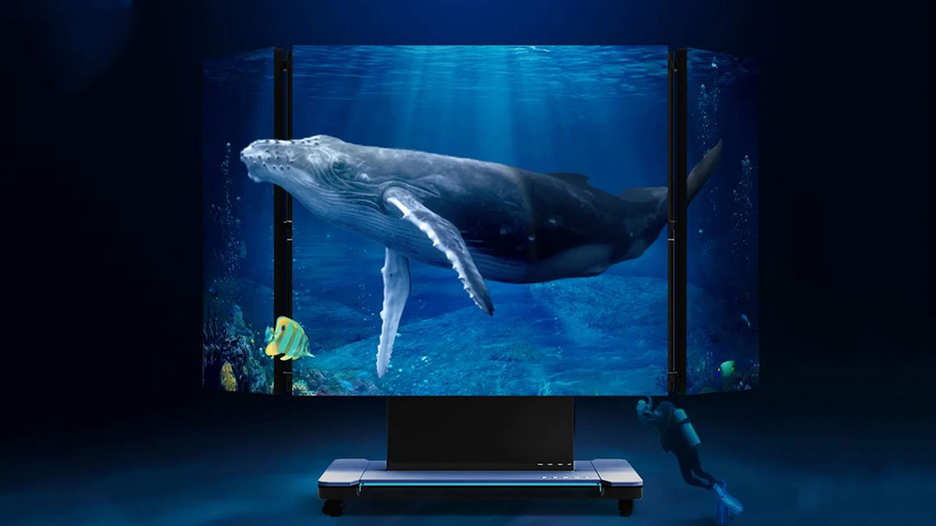  一圖讀懂利亞德135"升降折疊一體機(jī)